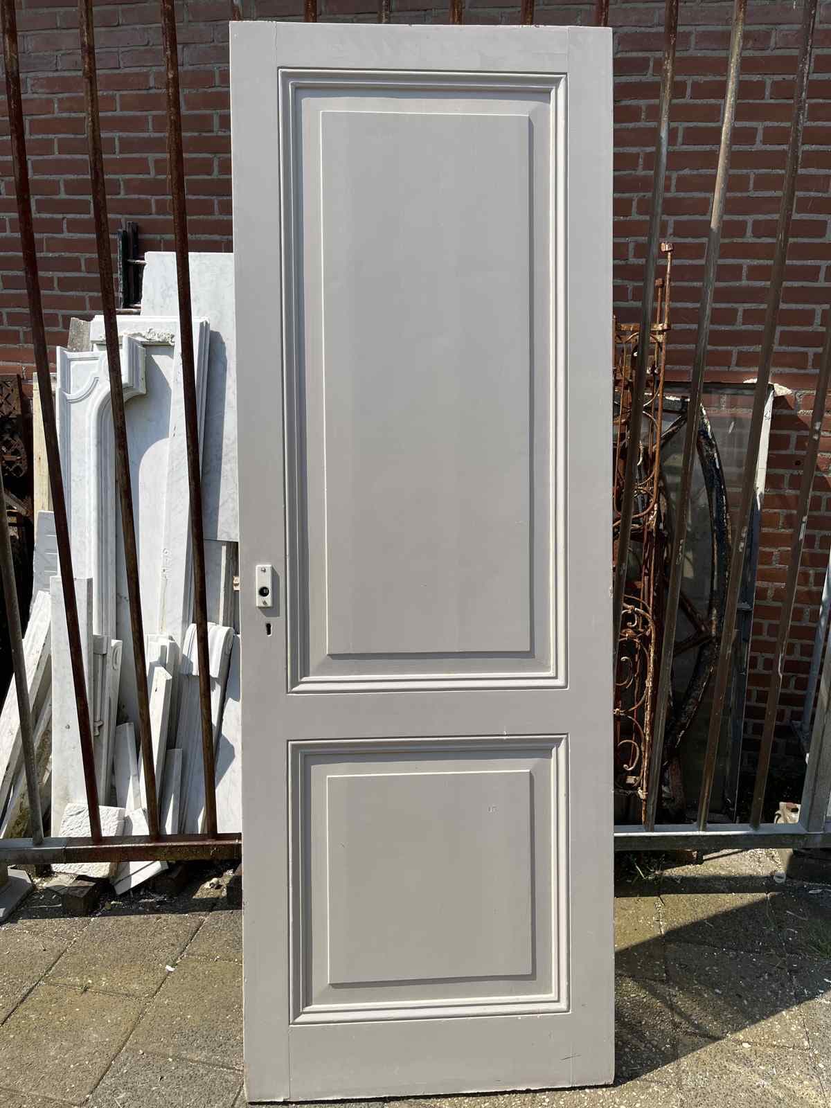 Grenen paneeldeur 2 vakken