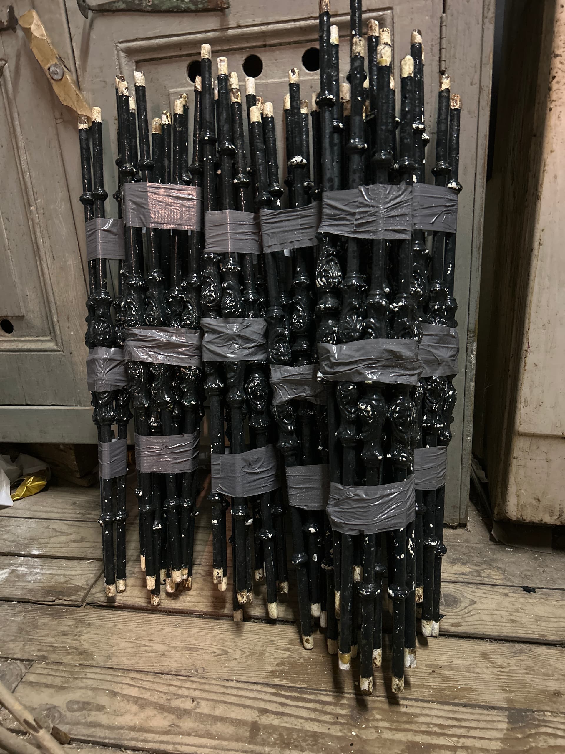 Set van 53 trapspijlen