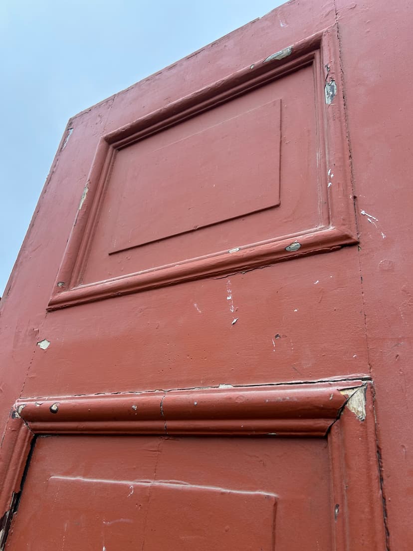 5 stuks op voorraad. De deuren zijn volledig van Eiken en kunnen dienen als klapset. 1