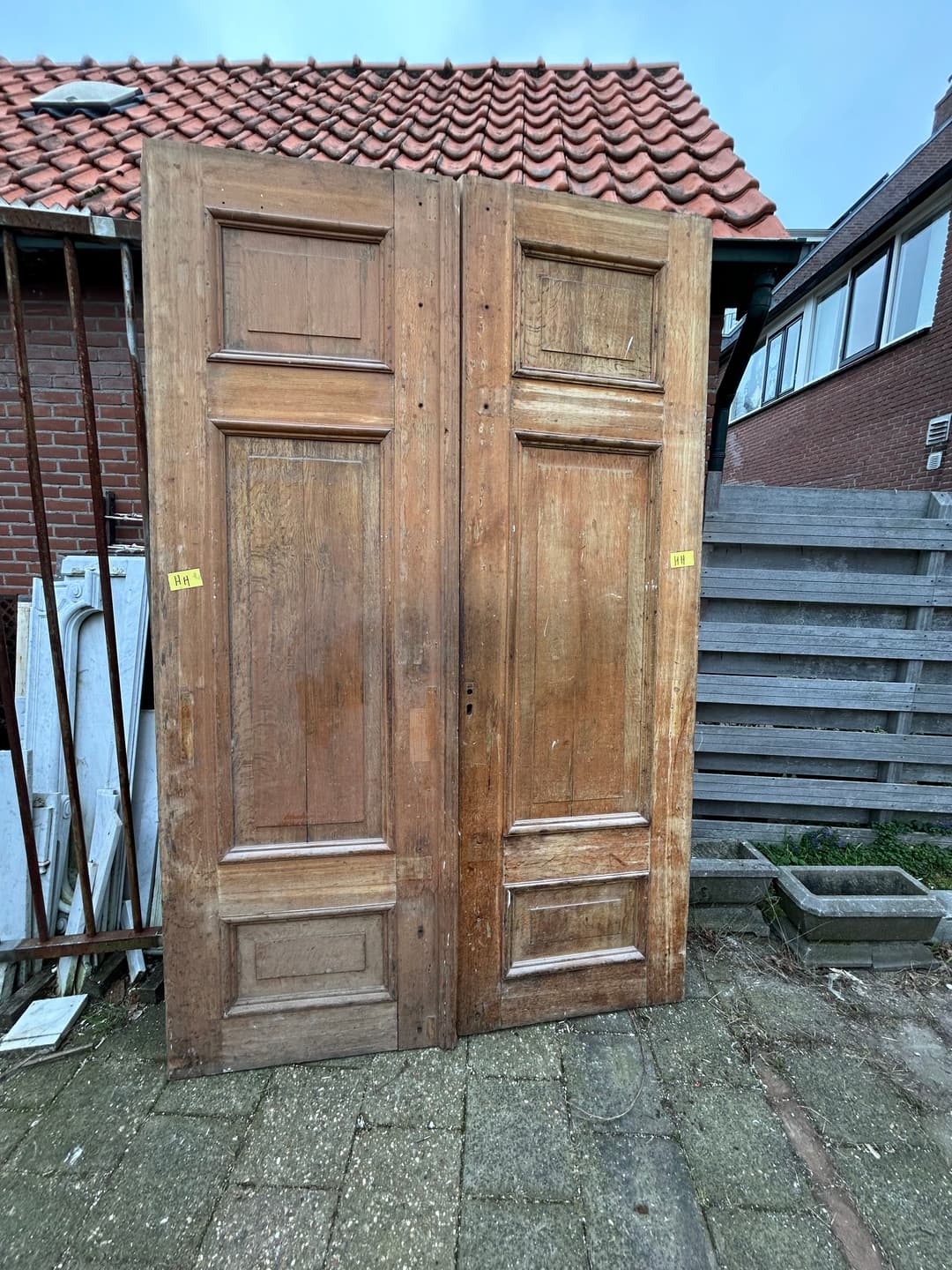 Set Eiken paneeldeuren