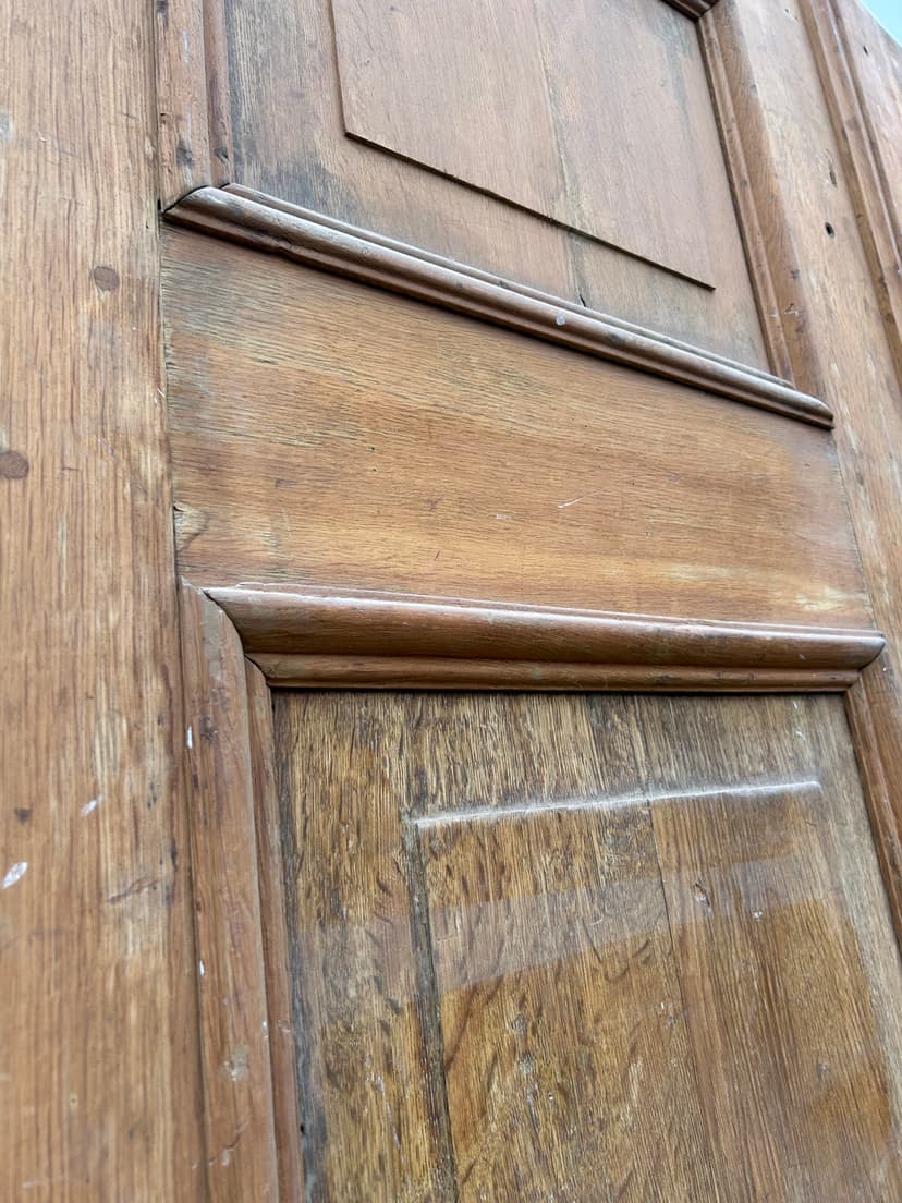 Set eiken paneeldeuren van hoge kwaliteit. 1