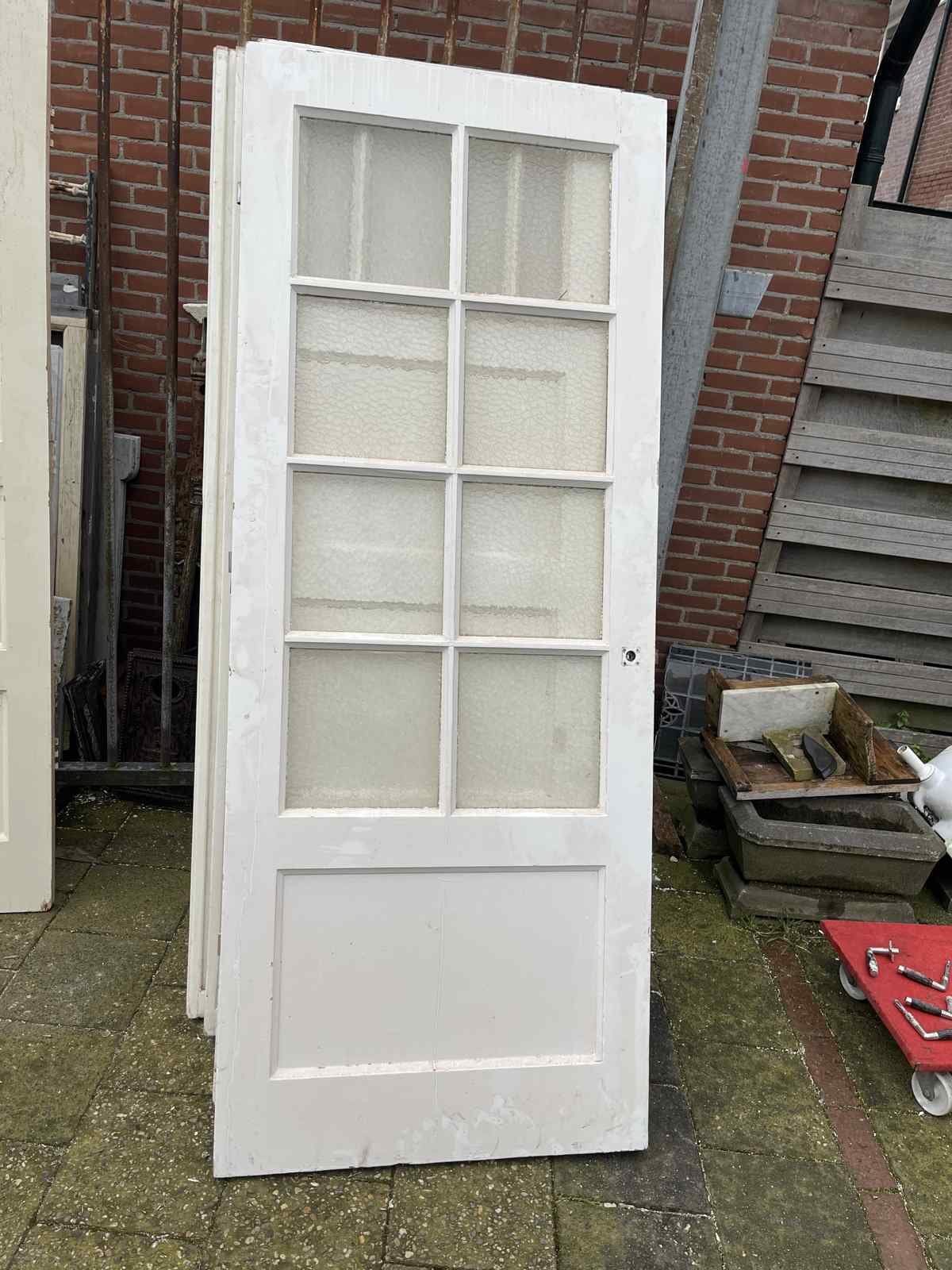 Paneeldeur met glas