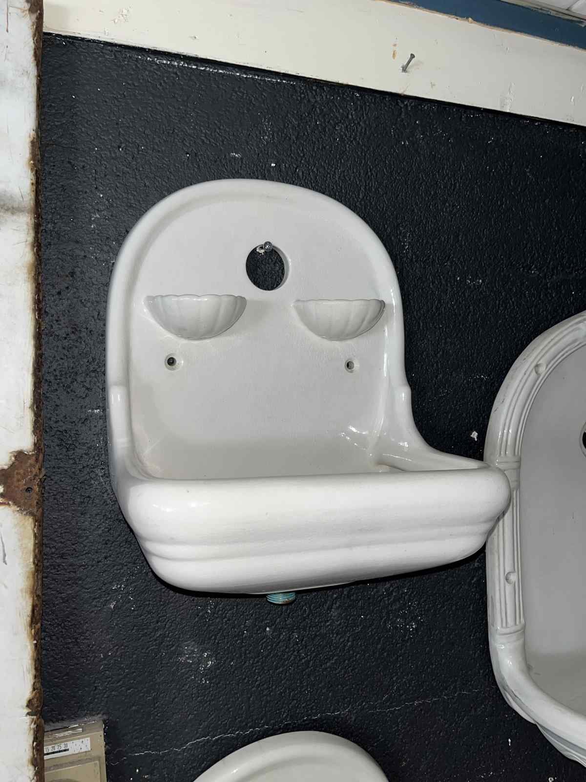 Fonteintje met zeepbakjes