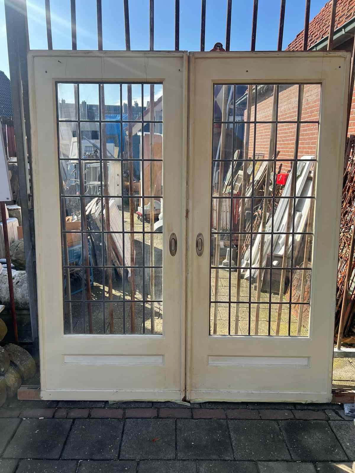 Suite deuren - glas in lood