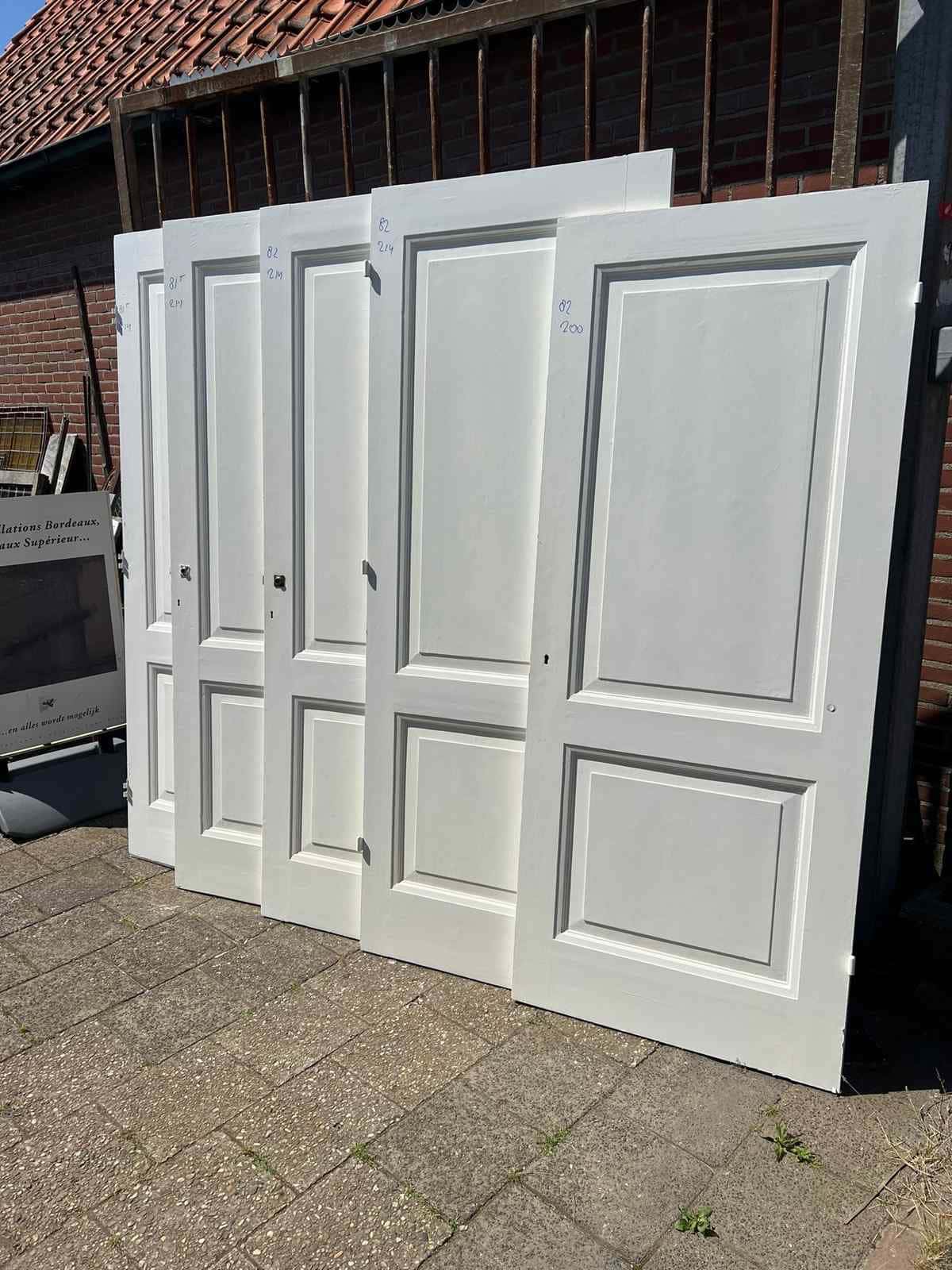 2 vaks paneeldeuren