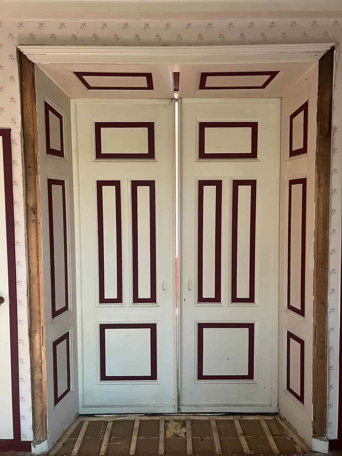 Complete kamer ensuite deuren set.