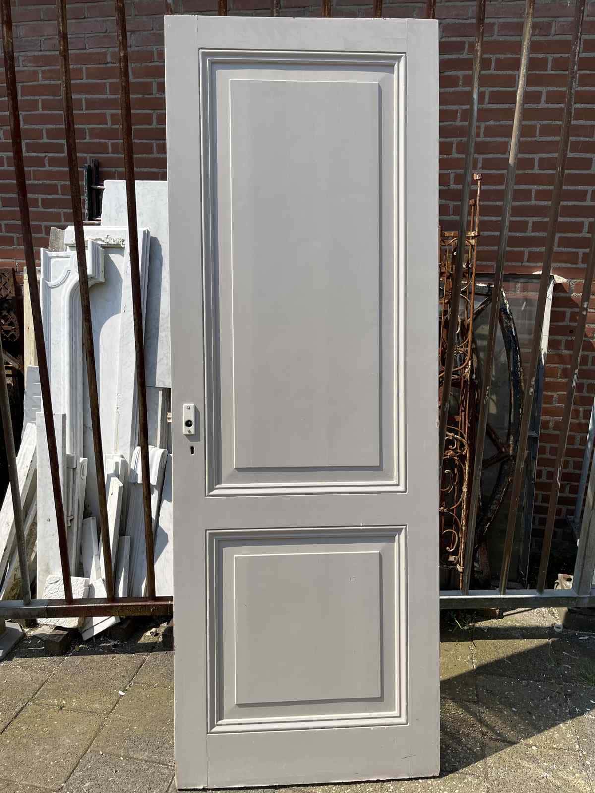 Grenen paneeldeur 2 vakken