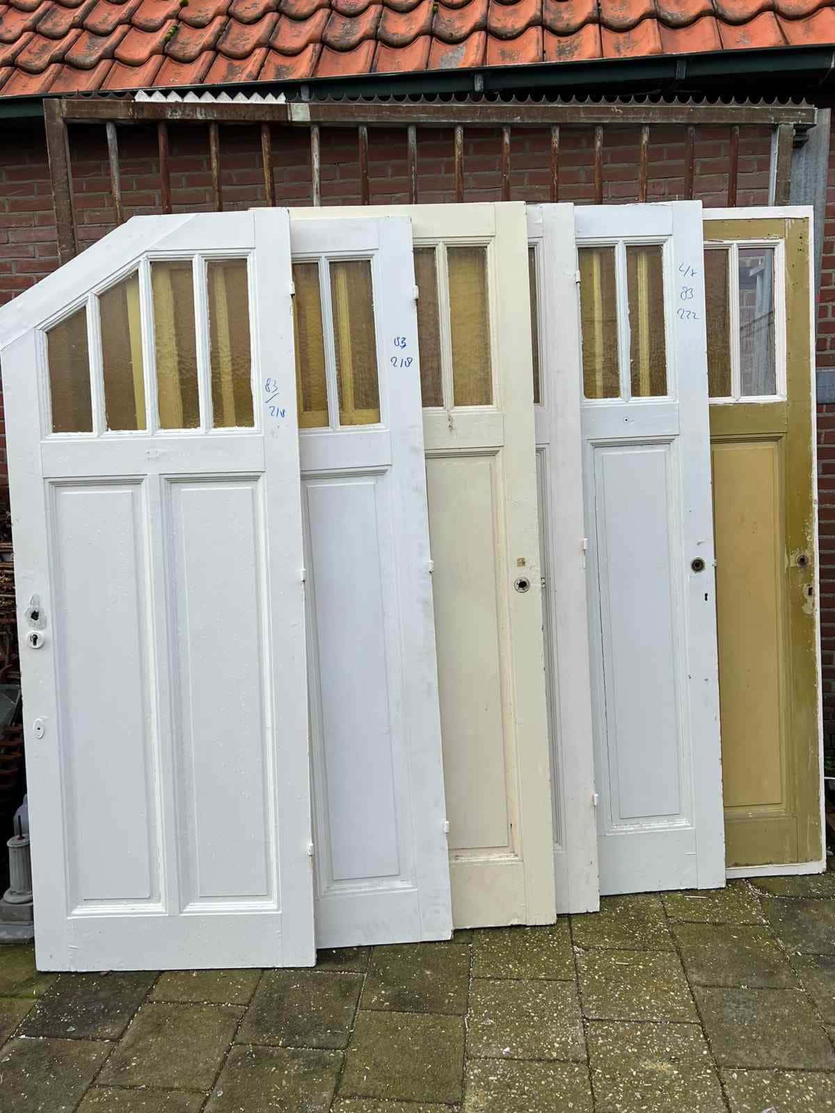 Paneeldeuren van 220 cm hoog