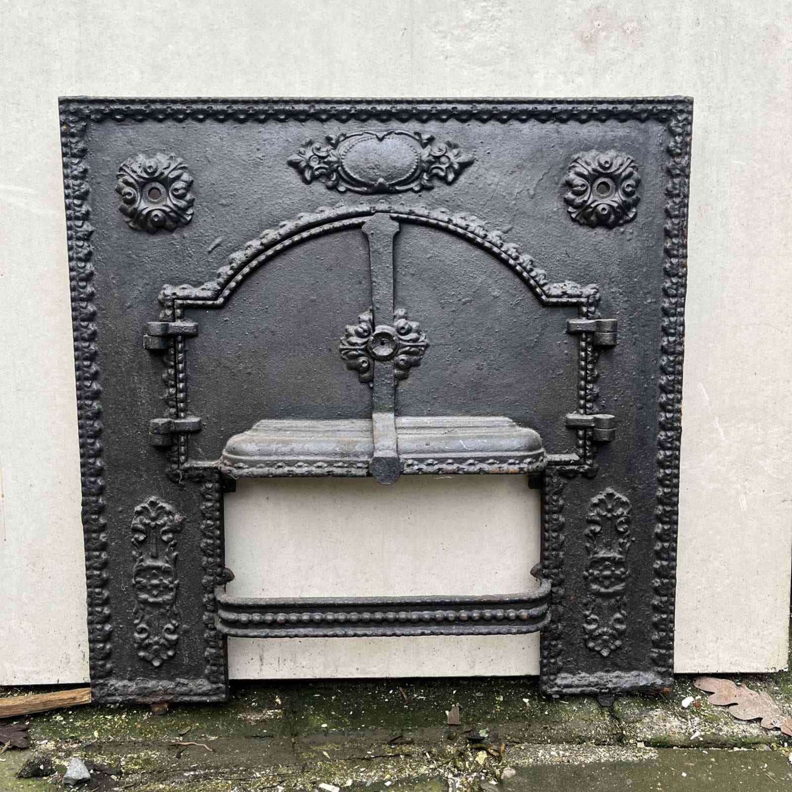 Oude haardplaat