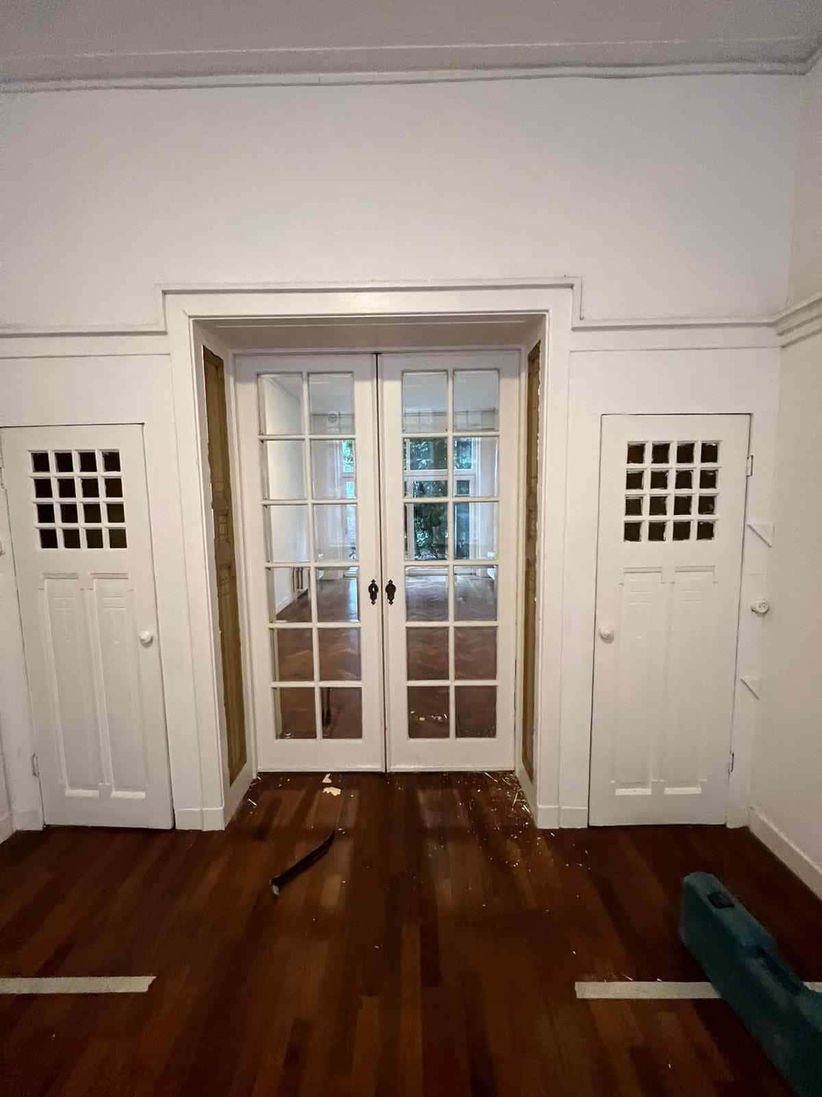 Kamer en suite schuifdeuren met roedeverdeling