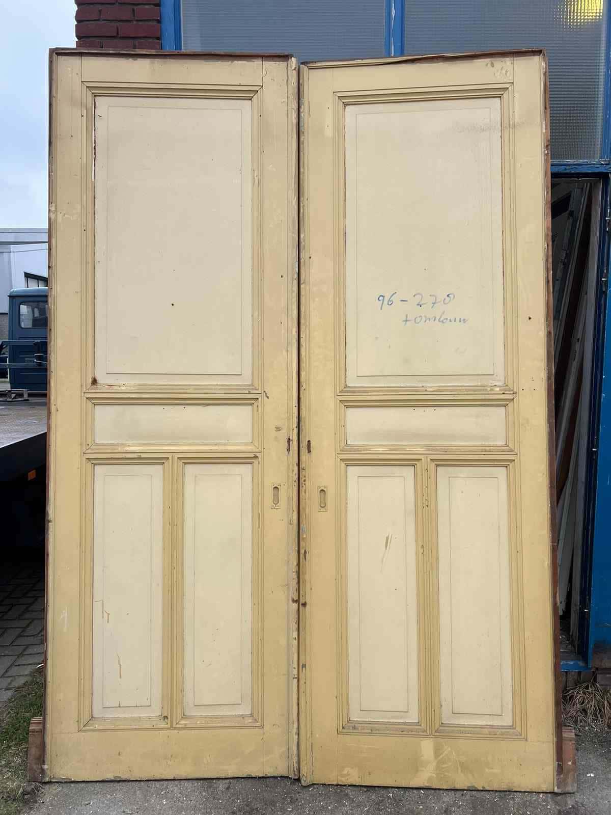 Antieke kamer en suite schuifdeuren inclusief ombouw panelen