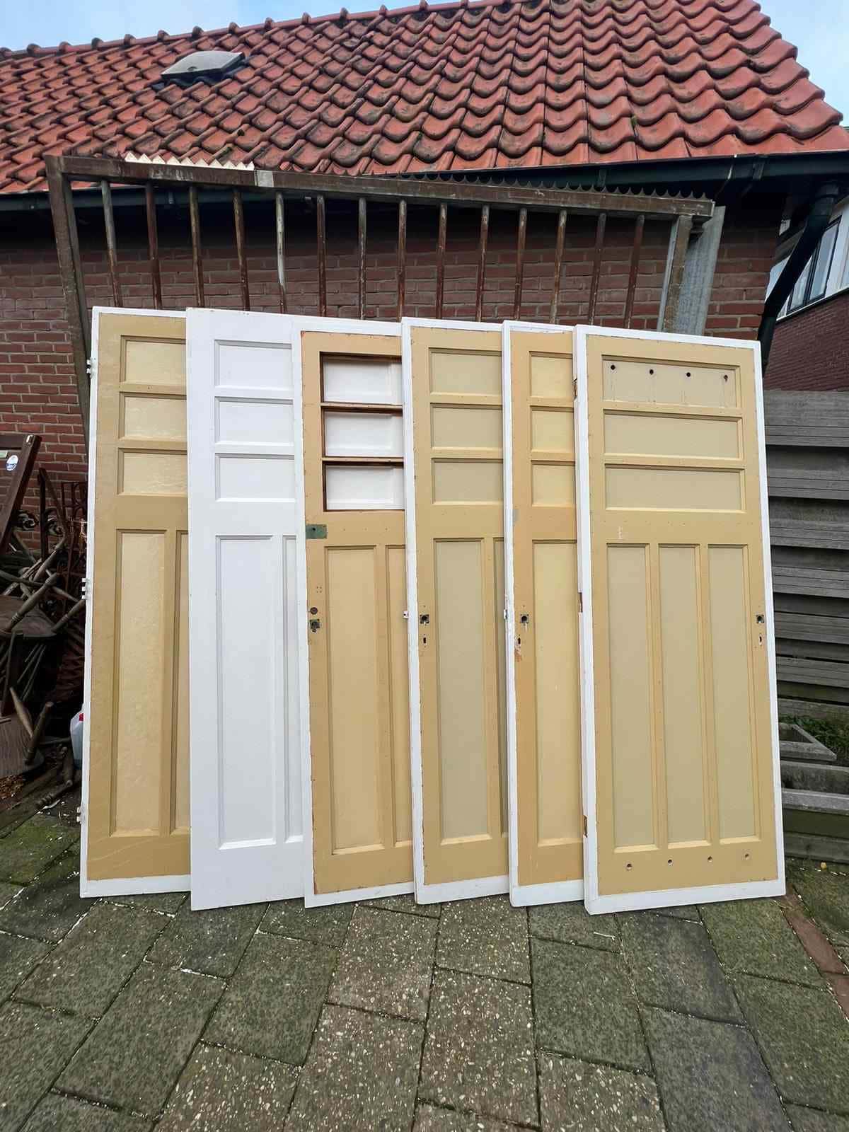 Paneeldeuren met 6 vakken