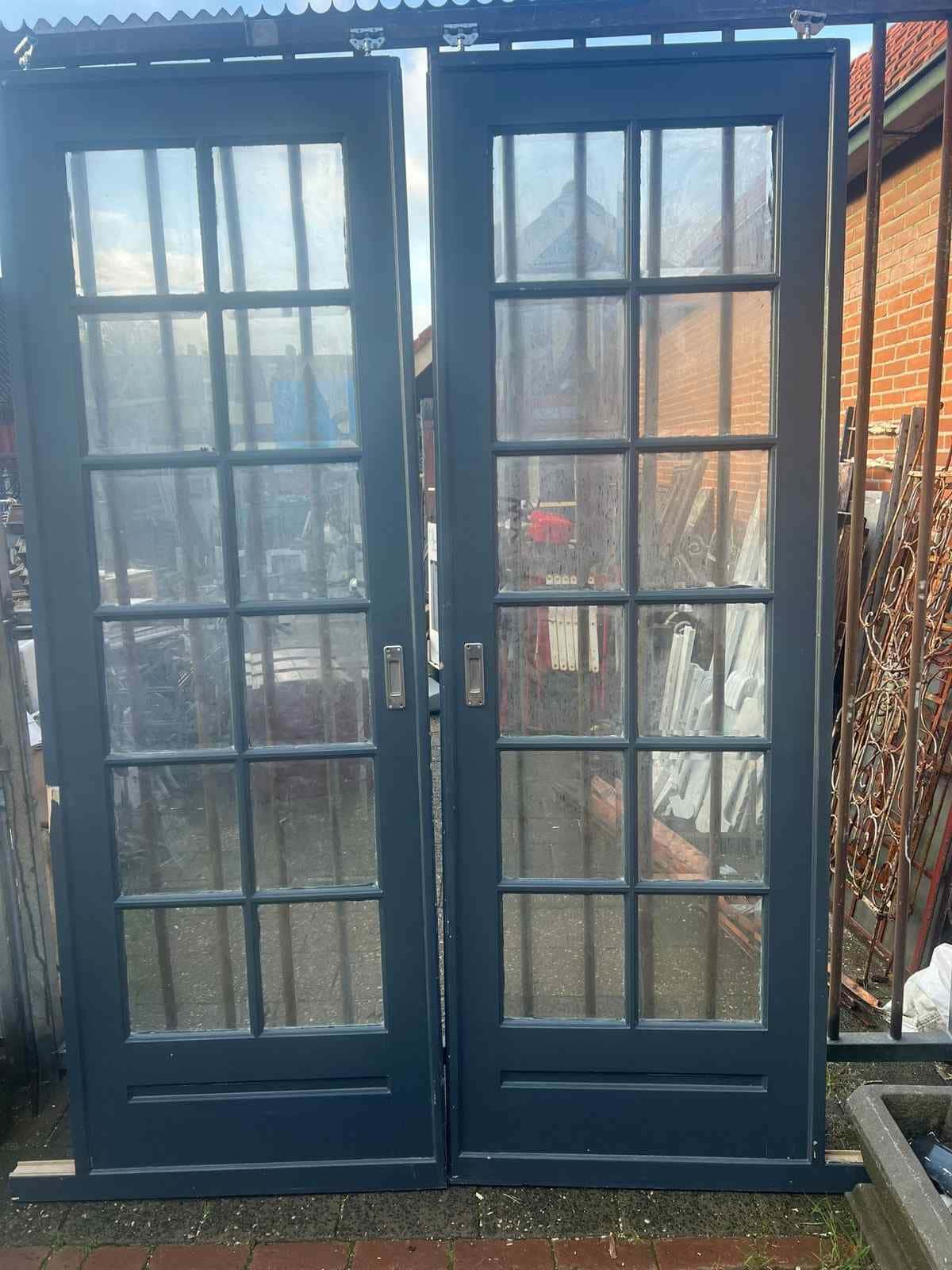 Kamer en suite schuifdeuren met roede verdeling