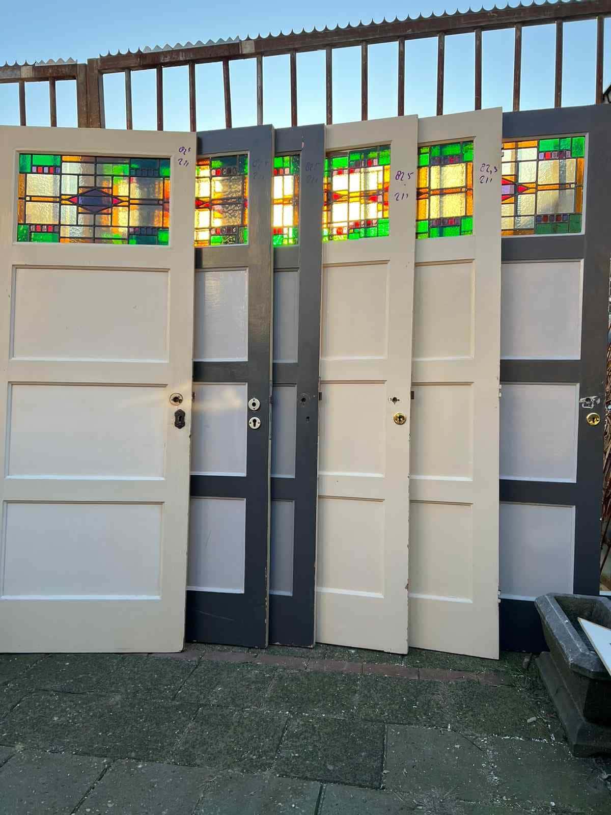 Bruynzeel deuren met glas in lood