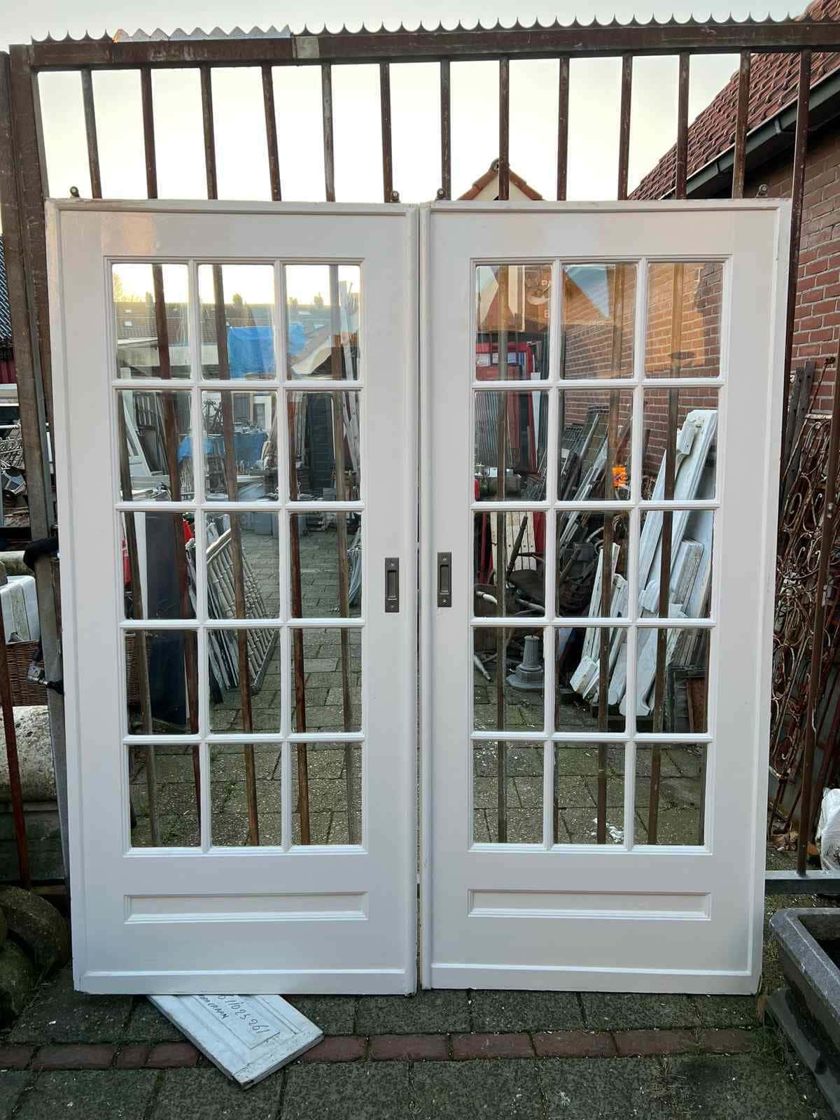 Kamer en suite deuren met roede verdeling