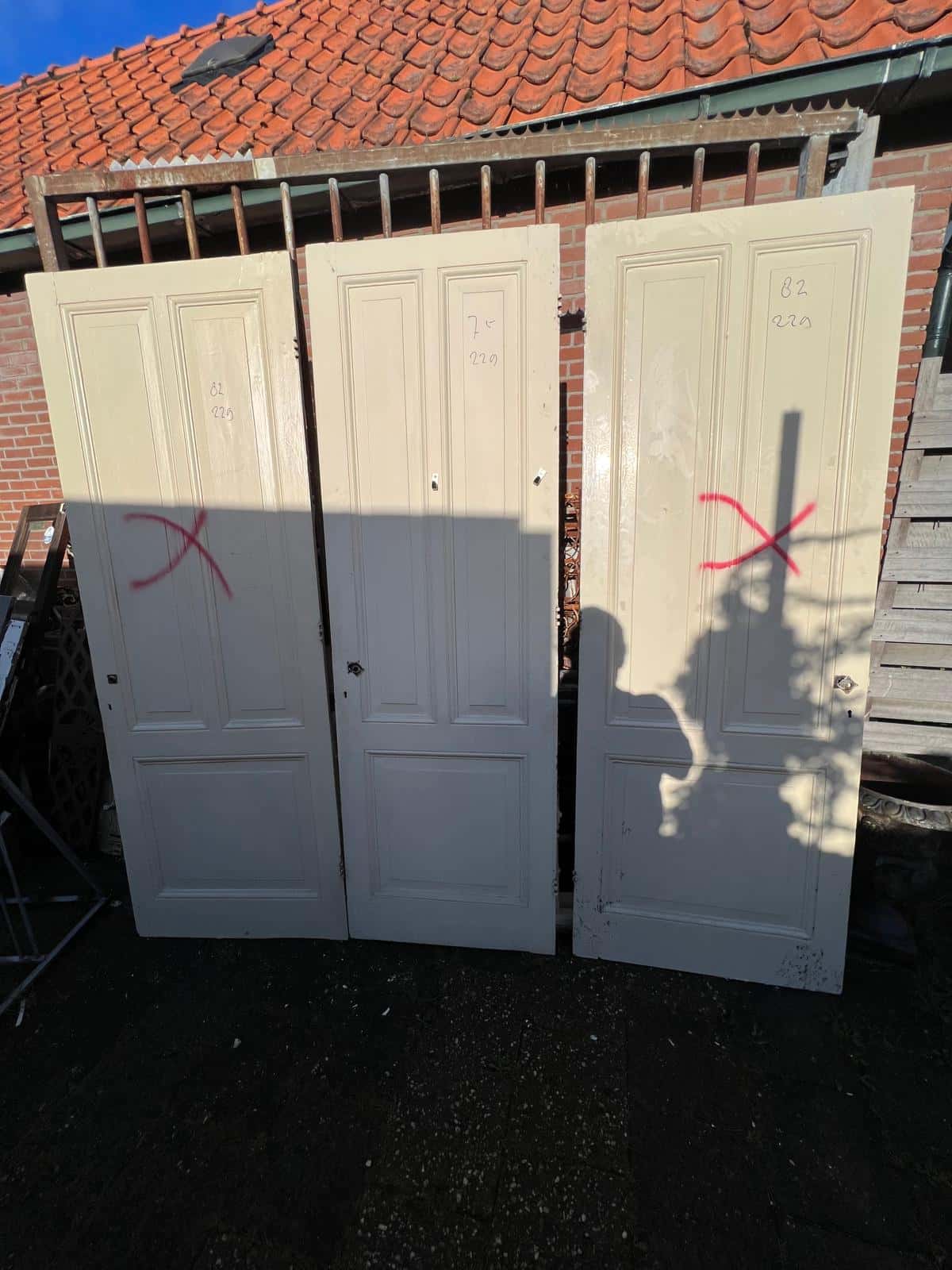 Paneeldeuren 3 vaks