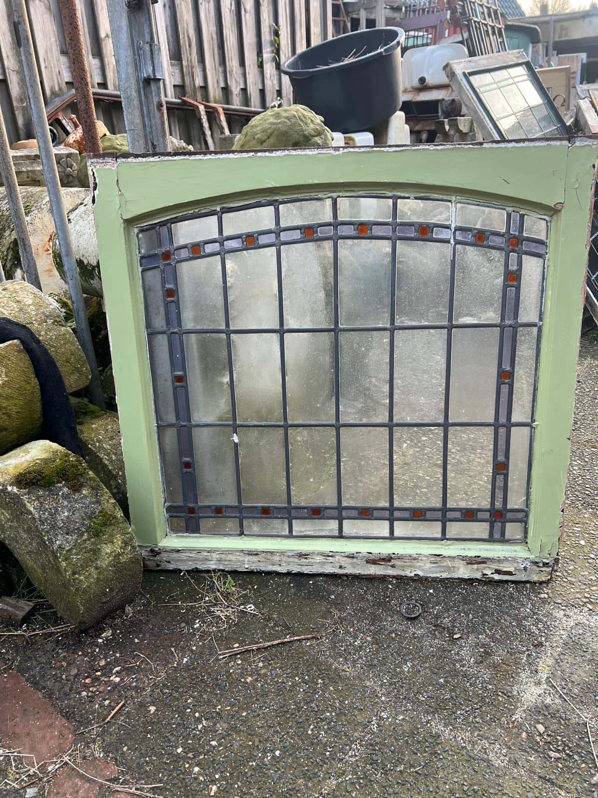 Glas in lood raam