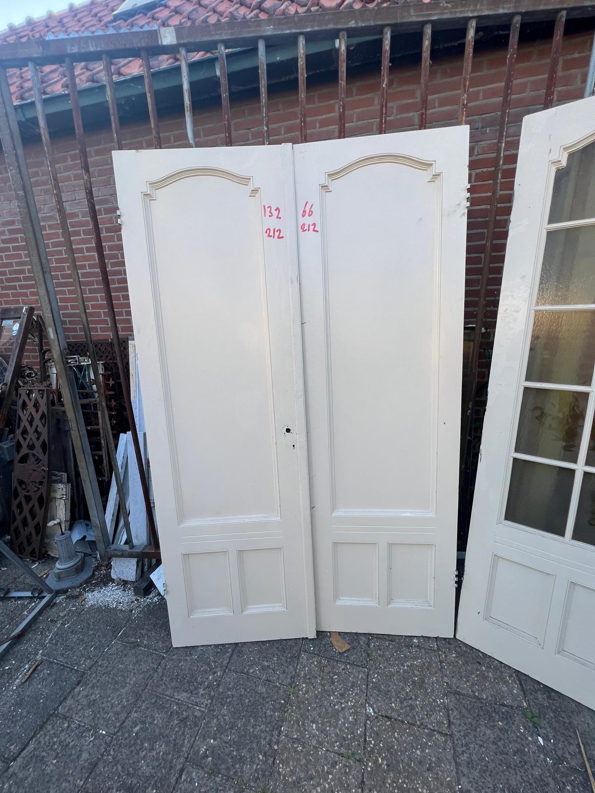 Set paneeldeuren — 66 cm x 212 cm - prijs per set!