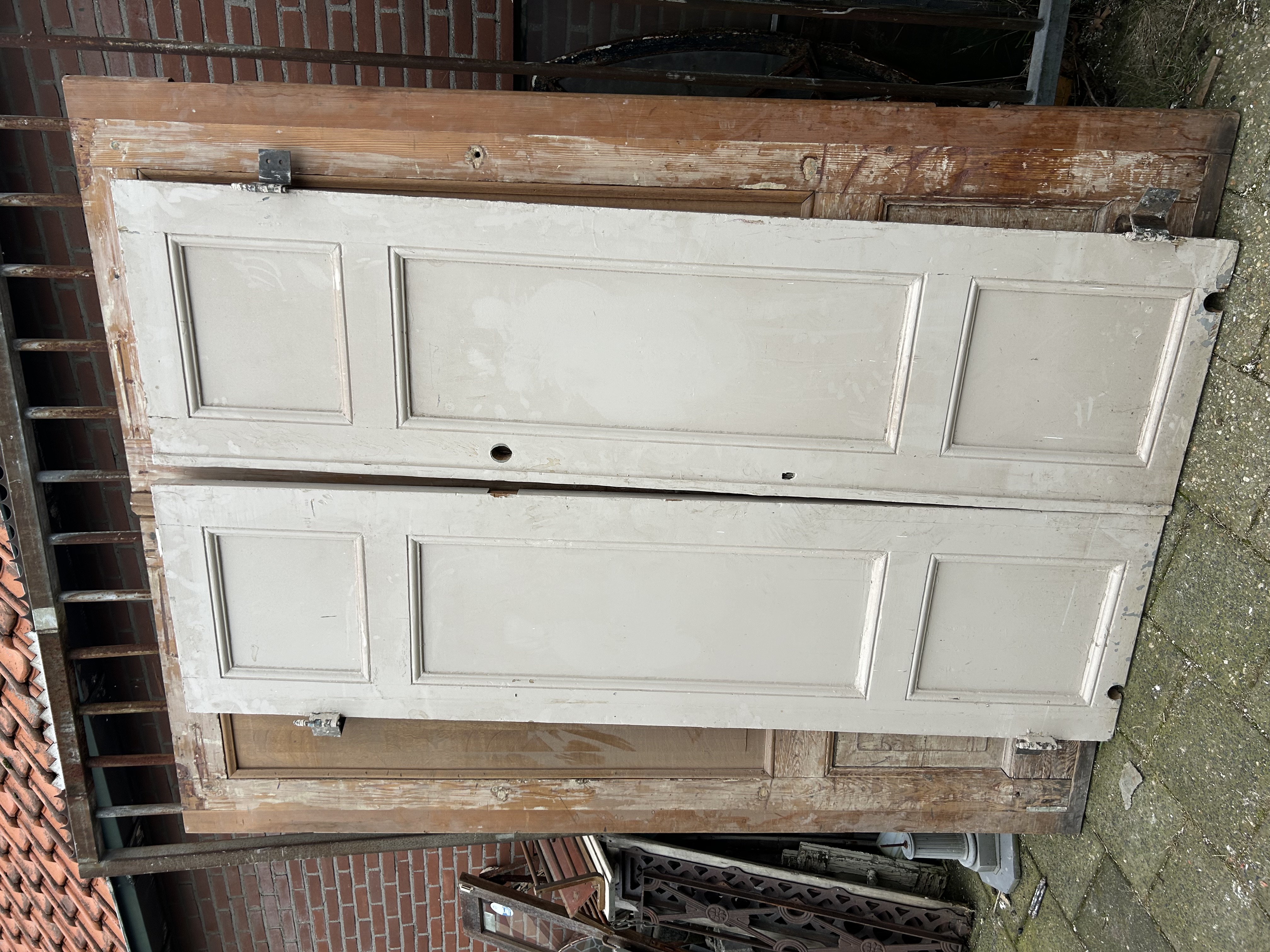 Set paneeldeuren — Dubbele deuren set